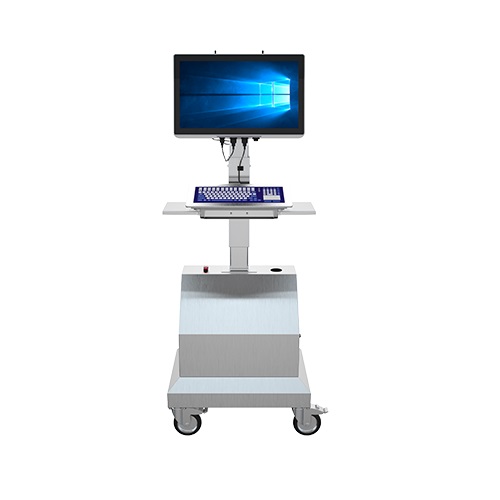 Workstations בית חולים נייד רפואי מחשב Workstation נייד רופא תחנת עבודה סיעוד עגלת